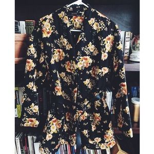 Zara Autumn Belted oversized Coat M-L size